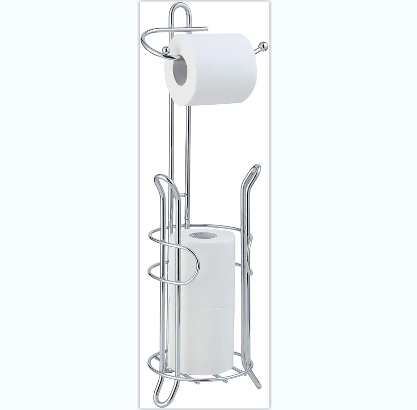 XX20055 Bathroom Toilet Tissue Paper Roll Storage Holder