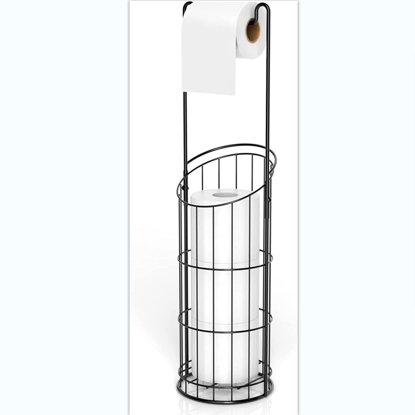 XX20035  Toilet Paper Holder Stand Tissue Paper Roll Dispenser