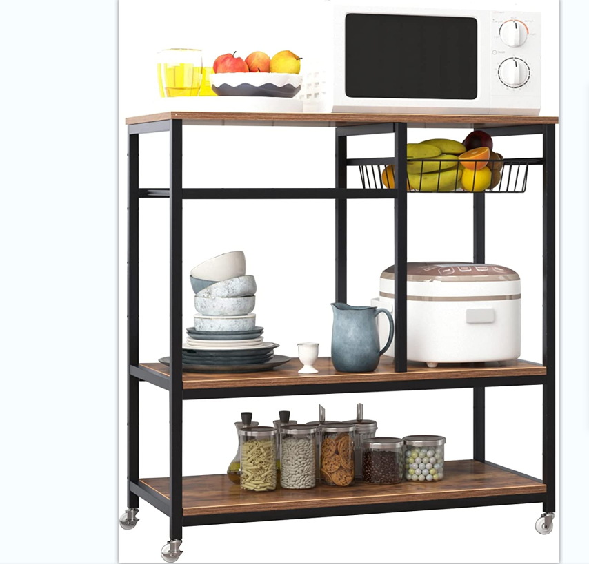 XX10034  Storage Shelf Microwave Oven Stand Storage Shelf
