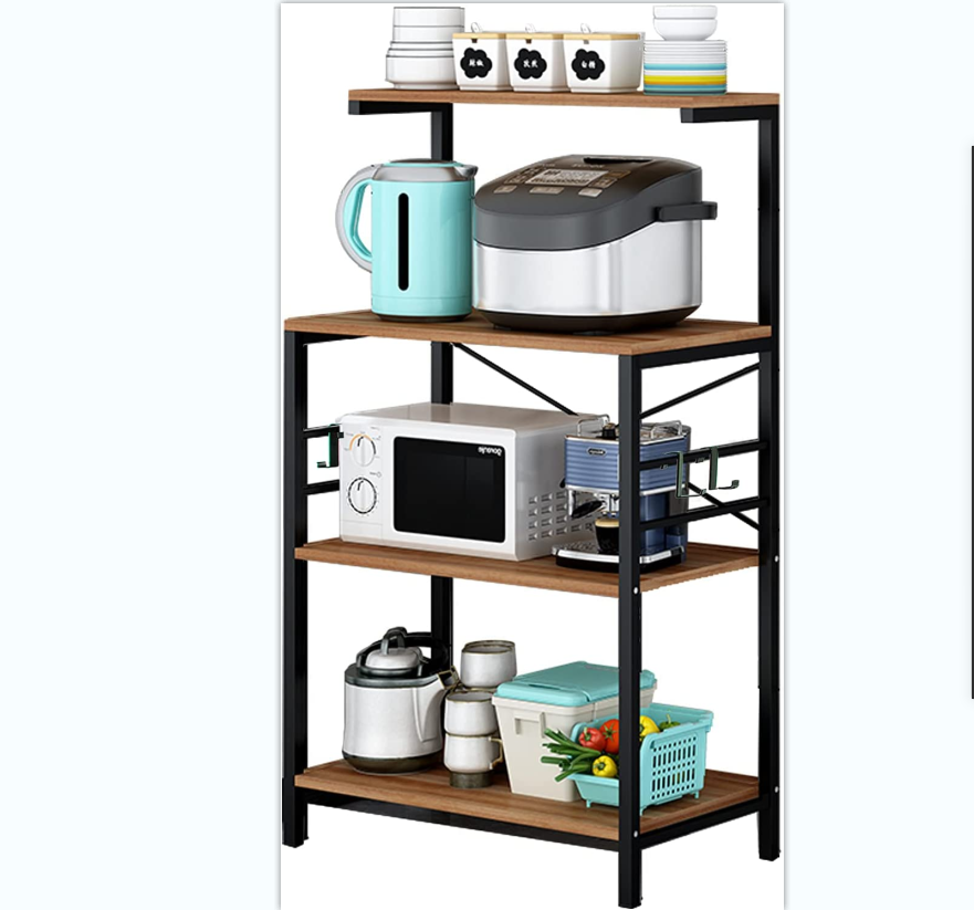 XX10038  4-Tier Kitchen Storage Shelf Rack
