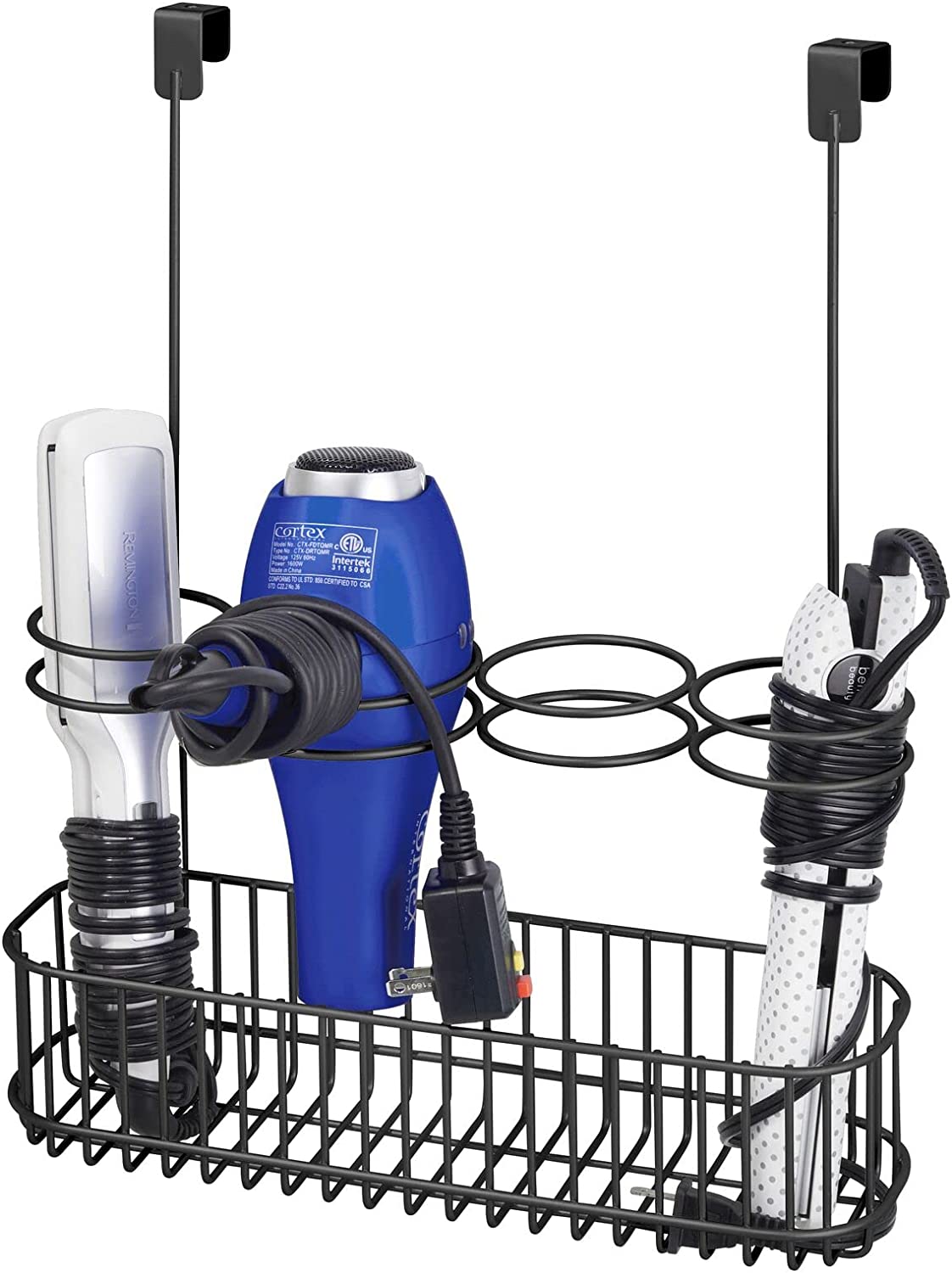 XX20038 Metal Bathroom 4 Section Storage Tool Organizer Basket Tray