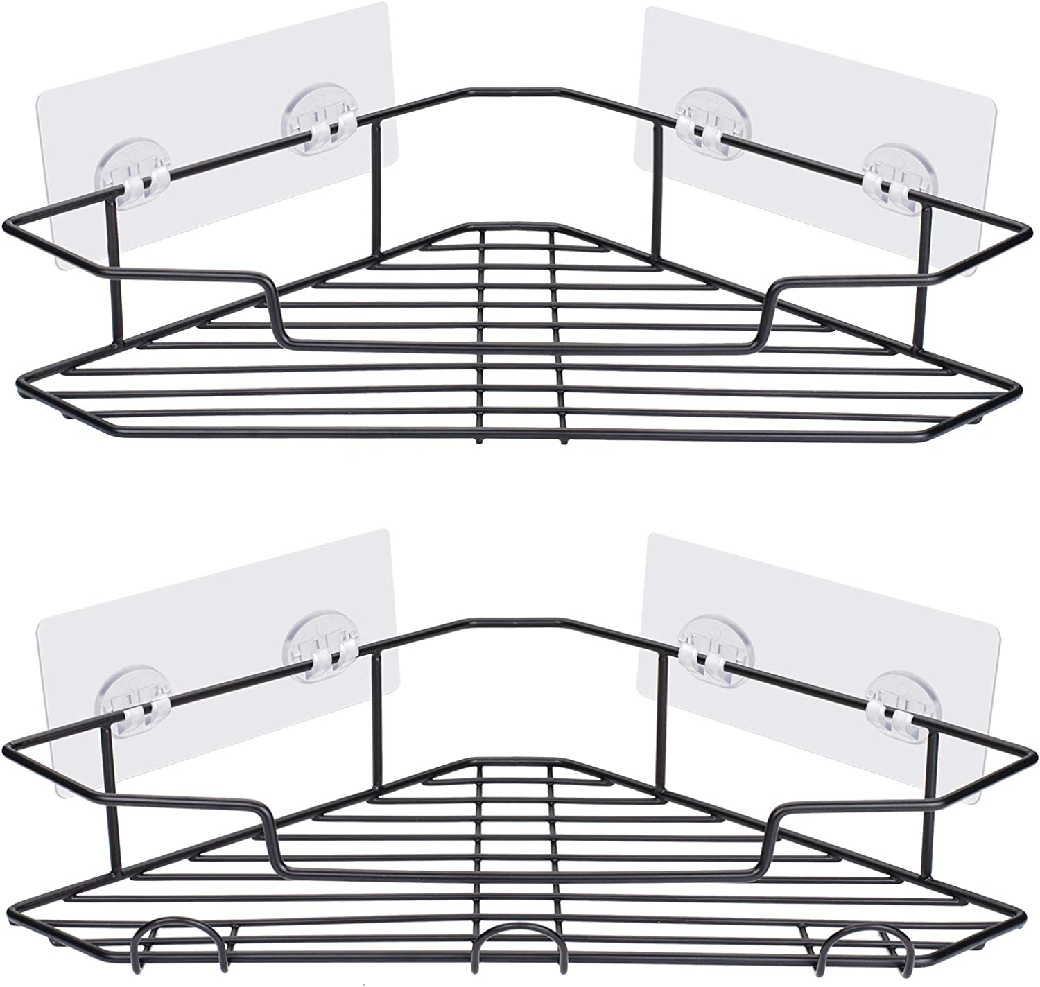 XX20042 Corner Shower Caddy with Hooks
