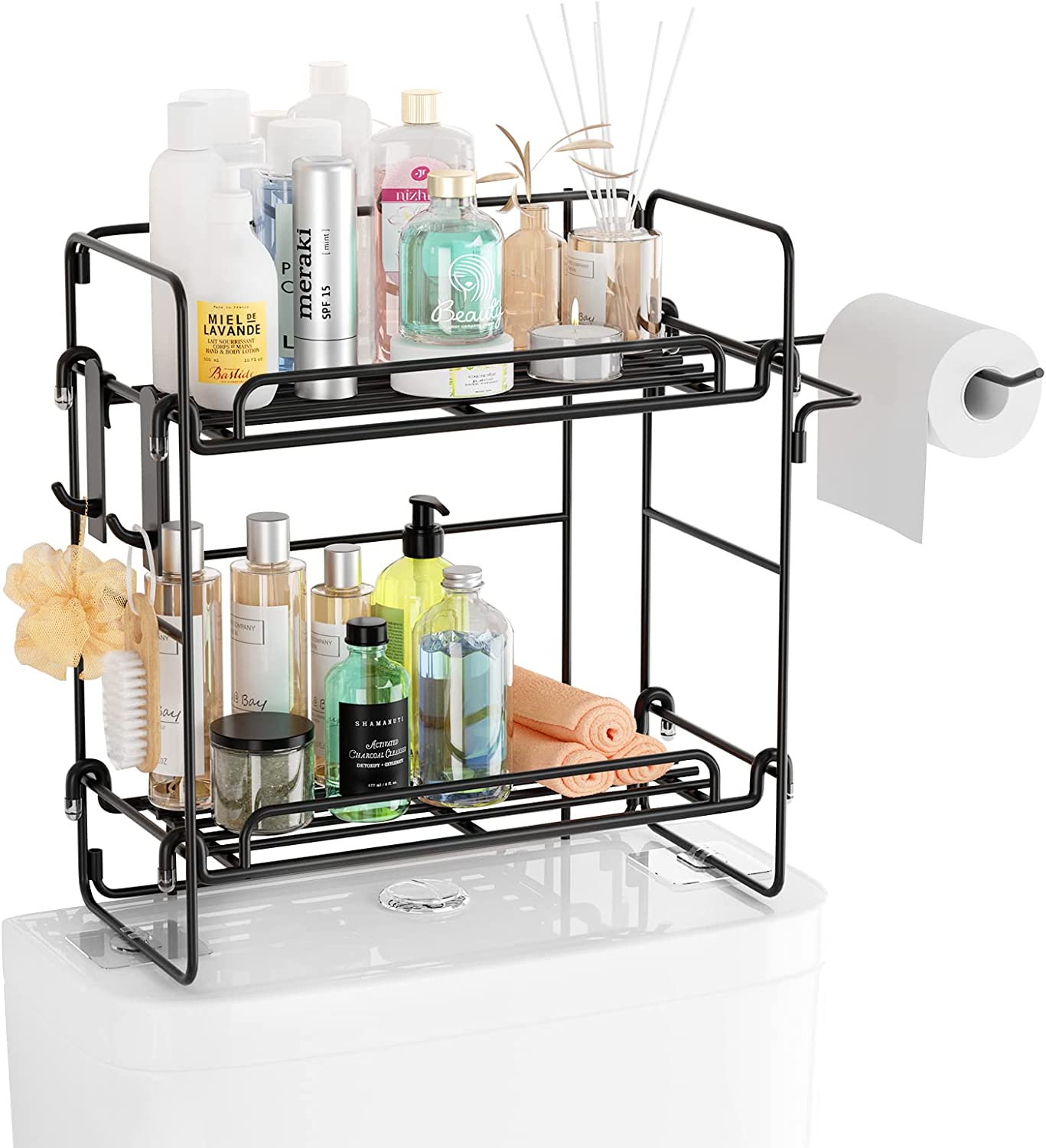 XX20057   2-Tier Iron Bathroom Organizer