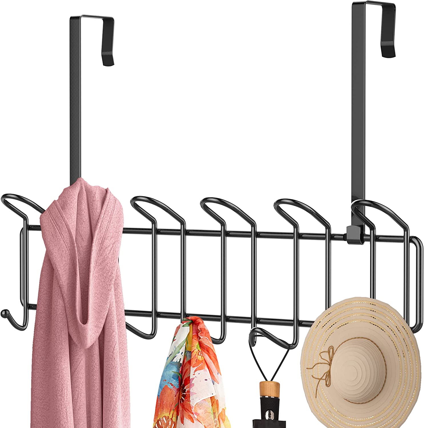 XX60032 Coat Rack Wall Mounted Hook Rack Over The Door Hook