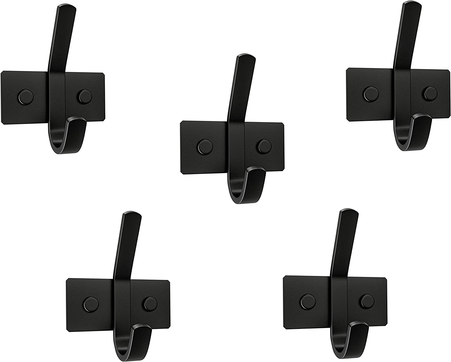 XX60035  5 Pack Coat Hooks Wall Mounted